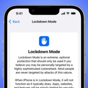 A Apple anunciou o Lockdown Mode como uma das novidades do iOS 16, um recurso extremo de segurança digital que pode revolucionar a indústria tecnológica